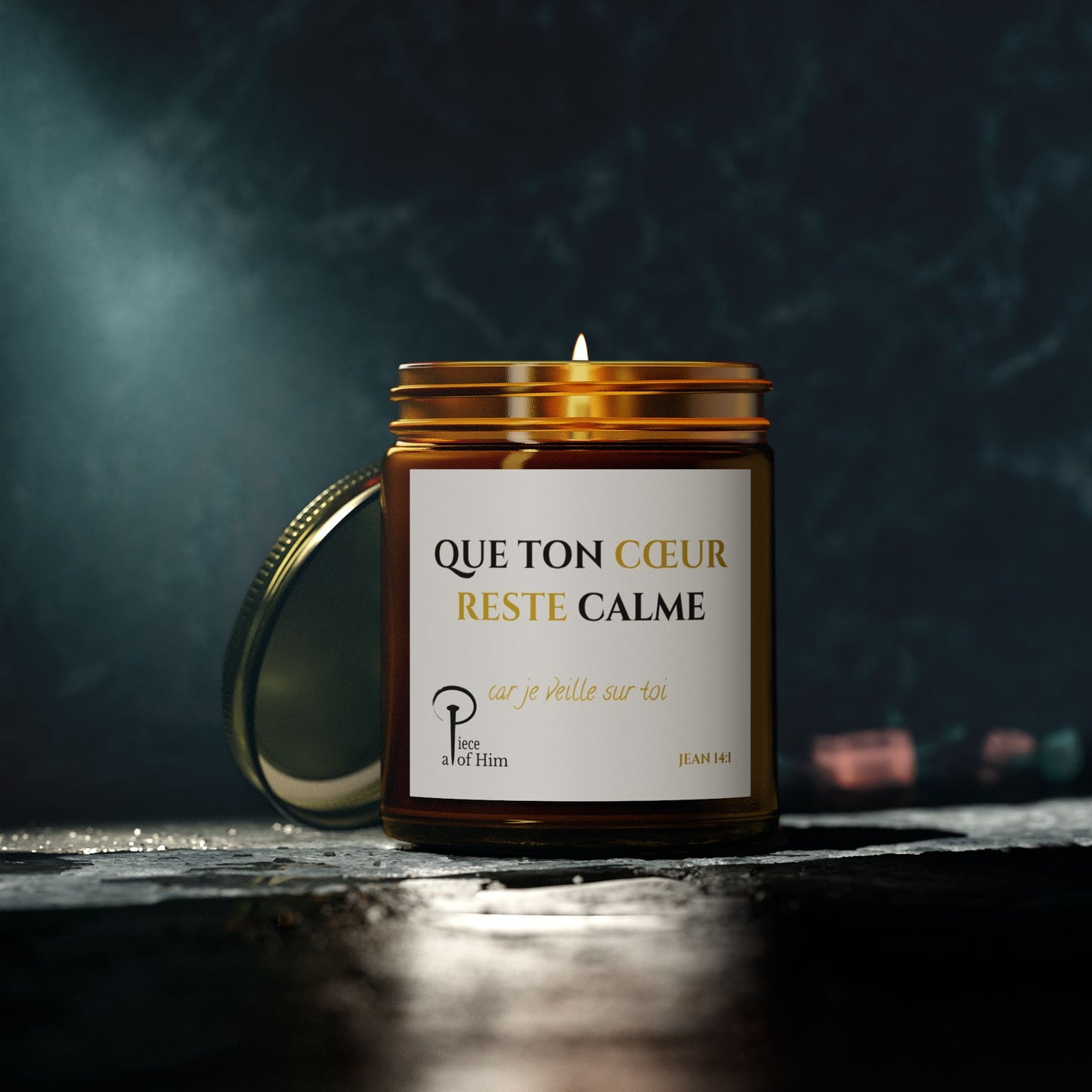 Que Ton Cœur Reste Calme -Calming Scented Candle