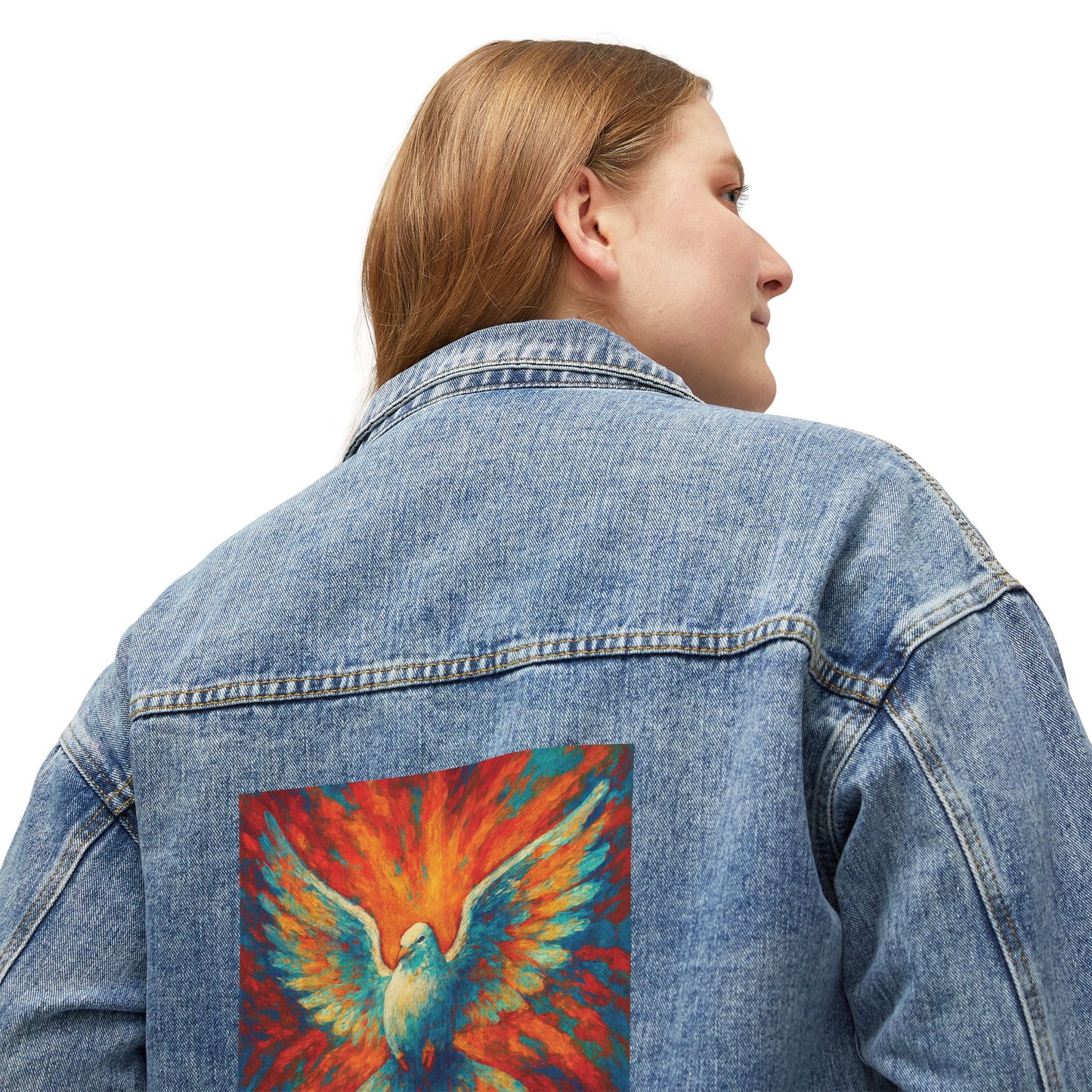 Spirit Descends Women's Denim Jacket