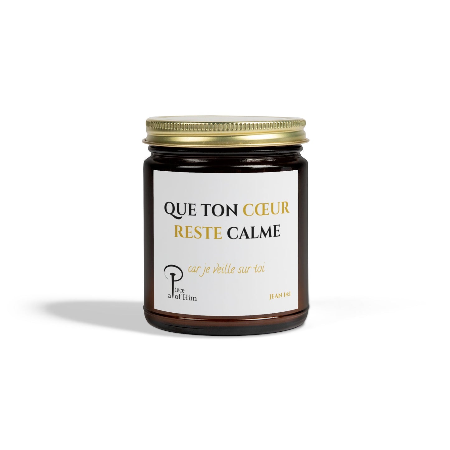 Que Ton Cœur Reste Calme -Calming Scented Candle