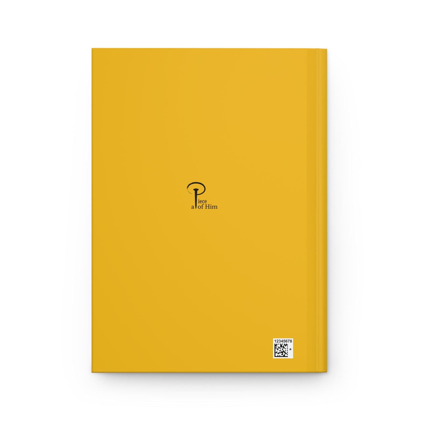 Regarde avec douceur - Elegant Hardcover Journal- yellow