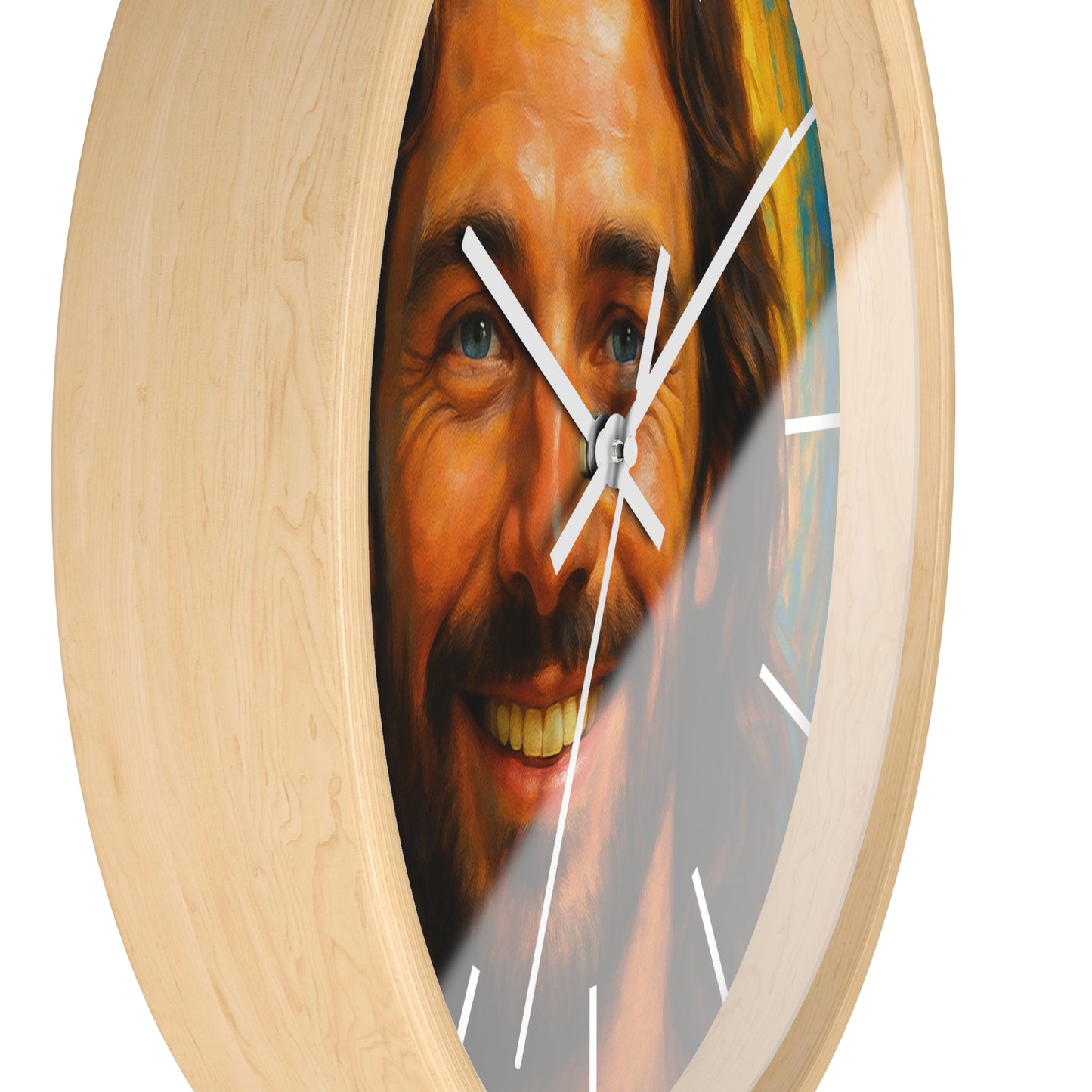 Smiling Jesus - Wall clock