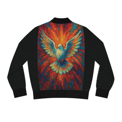 Spirit Descends Print Women's Bomber Jacket