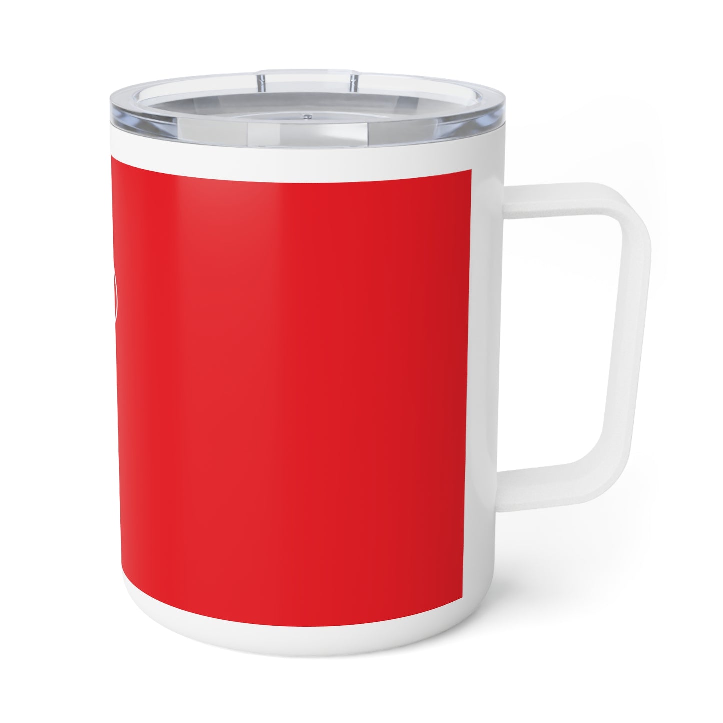 Insulated Coffee Mug - red
