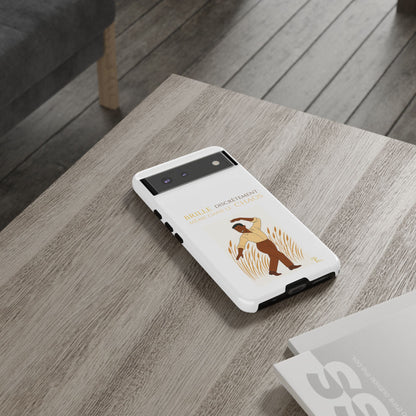 Brille discrètement with Image - Chic Phone Case white