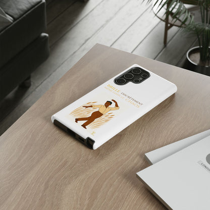 Brille discrètement with Image - Chic Phone Case white