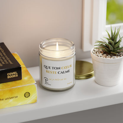 Que Ton Cœur Reste Calme -Calming Scented Candle