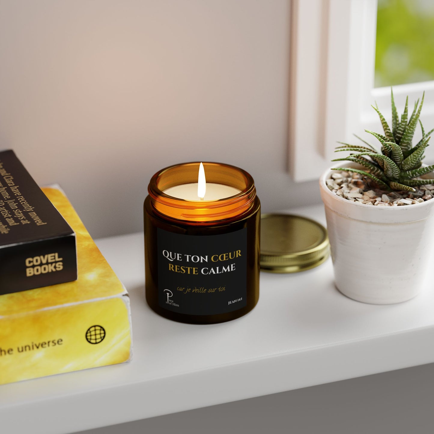 Que Ton Cœur Reste Calme -Calming Scented Candle