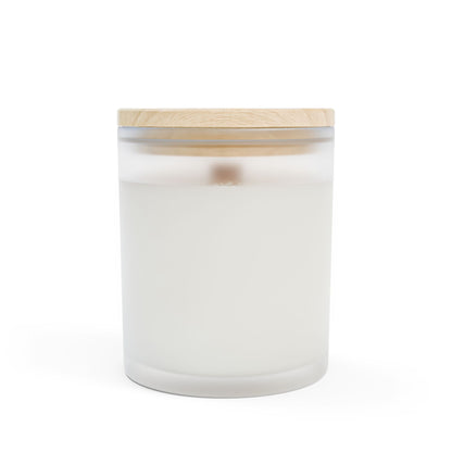 Start the Light - Frosted Glass Candle
