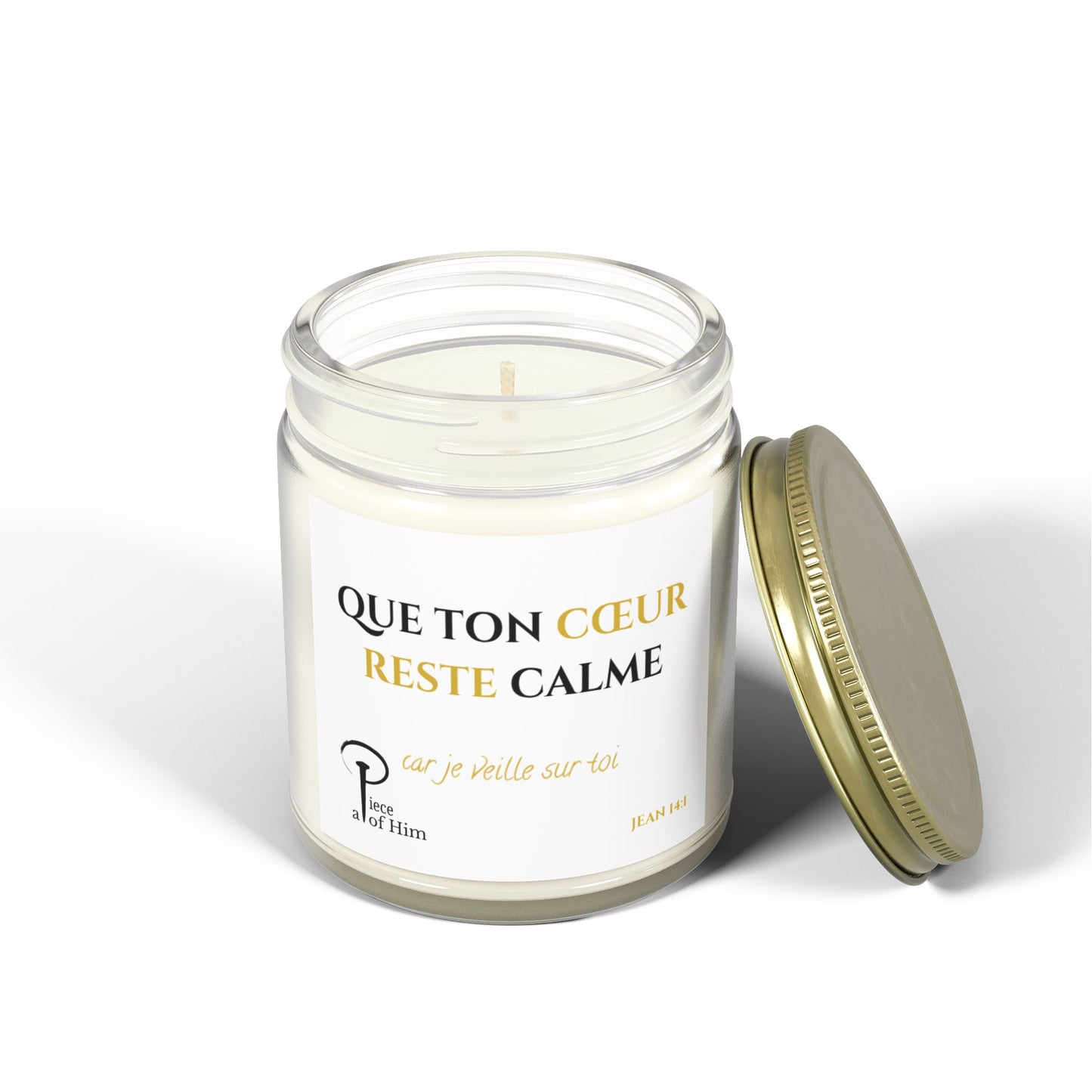 Que Ton Cœur Reste Calme -Calming Scented Candle