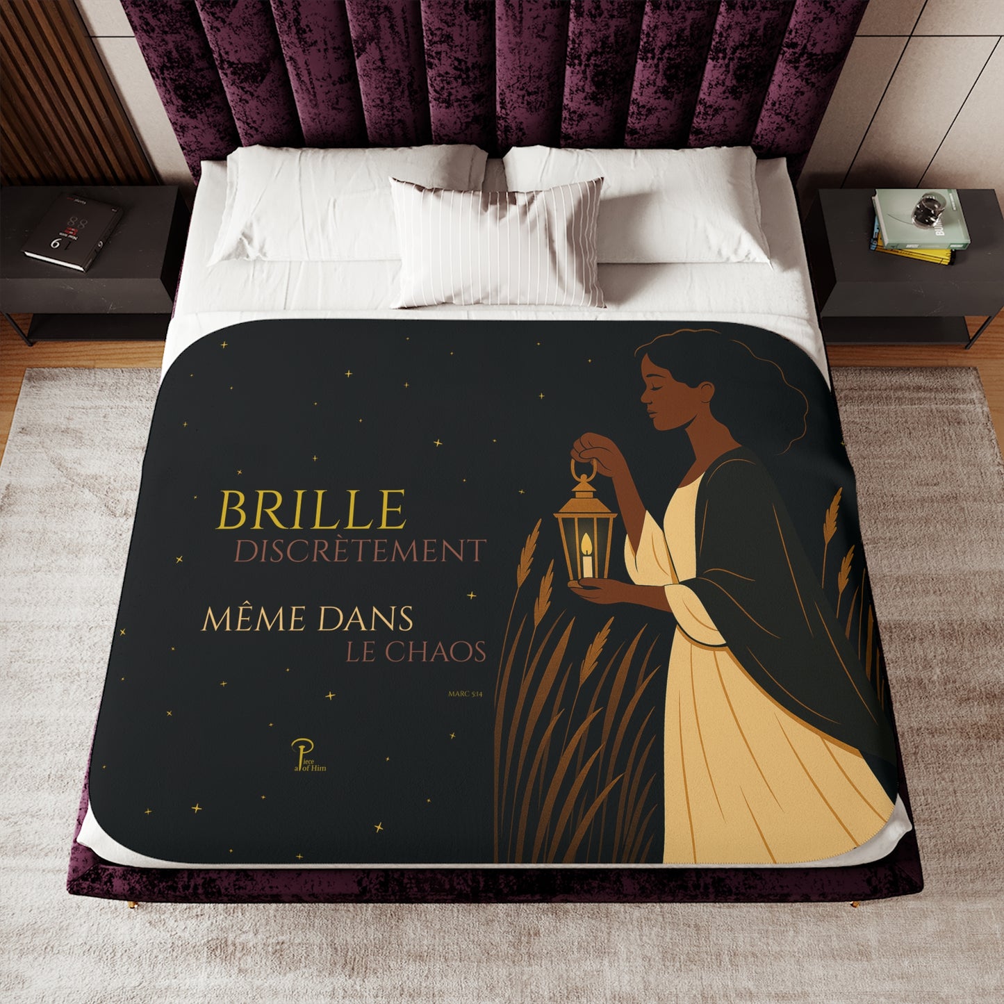 Brille discrètement - Cozy Sherpa Blanket- woman