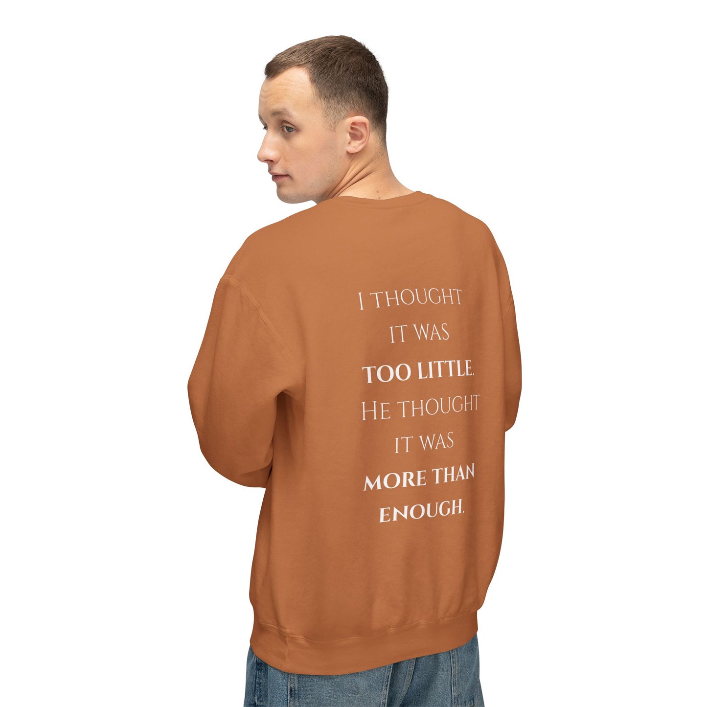 More Than Enough - Unisex crewneck sweatshirt