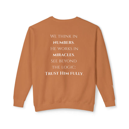 Trust Him Fully - Unisex crewneck sweatshirt