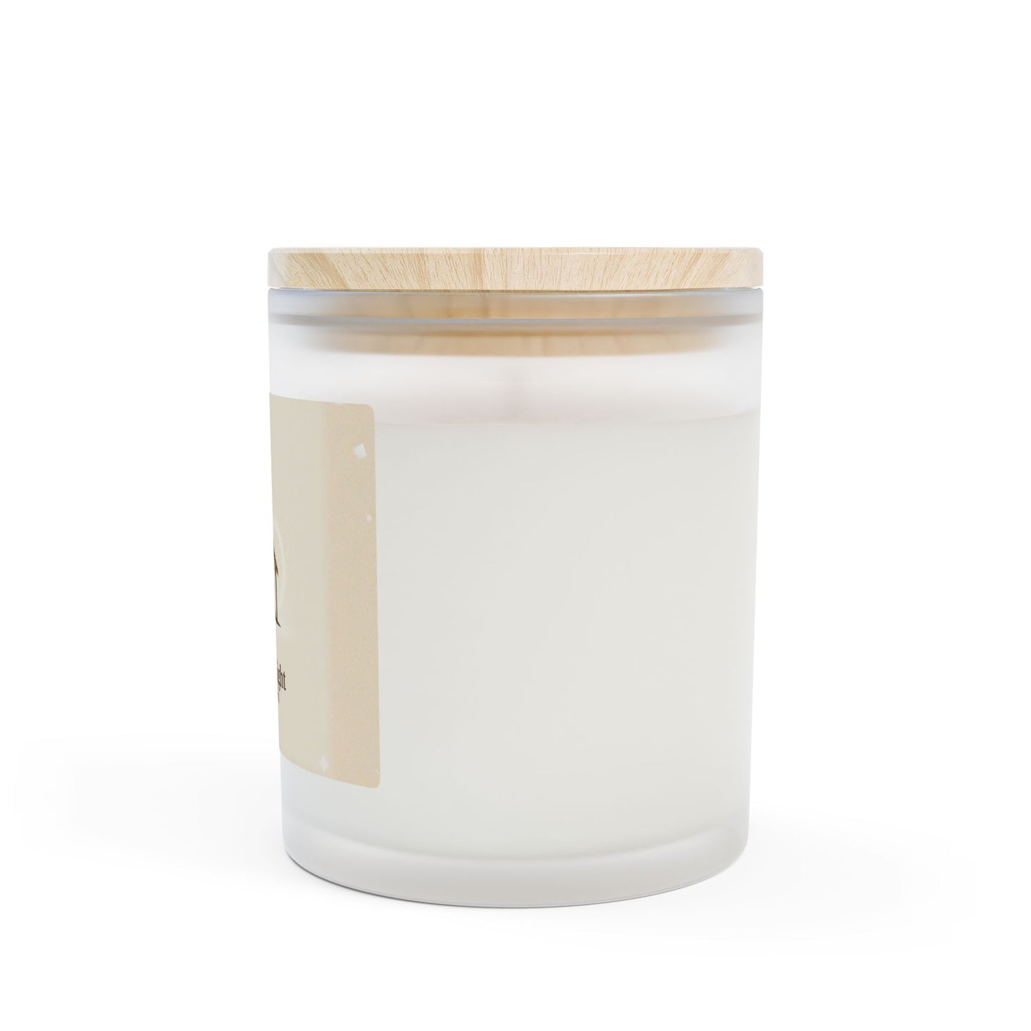 Start the Light - Frosted Glass Candle