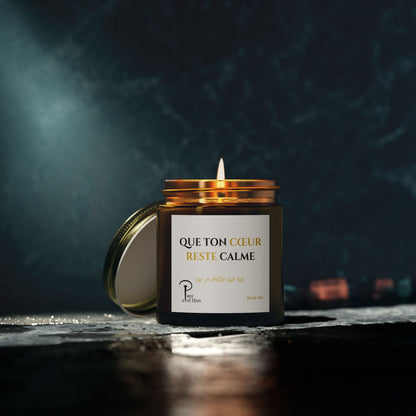 Que Ton Cœur Reste Calme -Calming Scented Candle