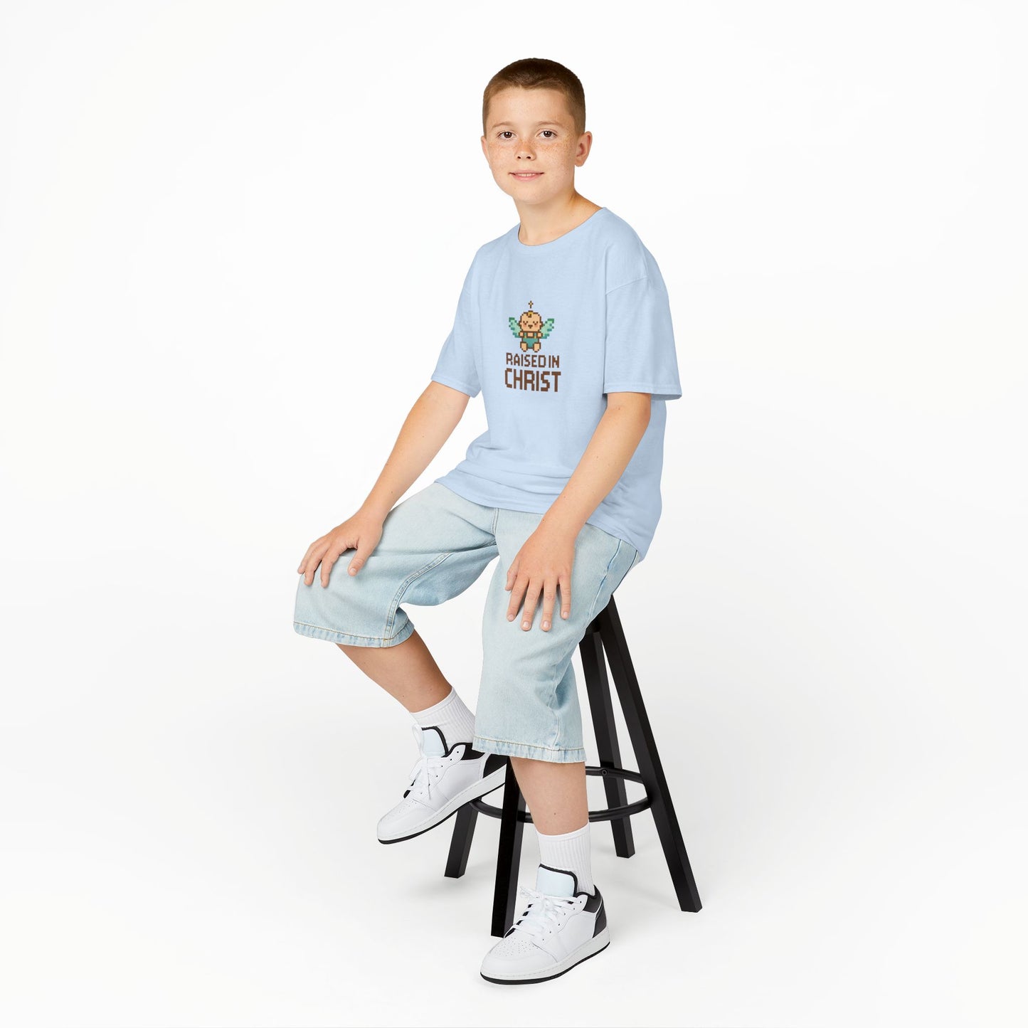Raised in Christ Kids Tee