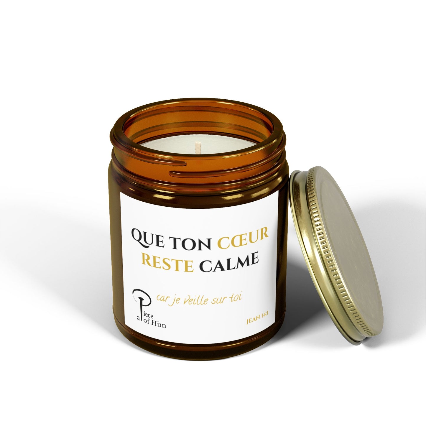 Que Ton Cœur Reste Calme -Calming Scented Candle