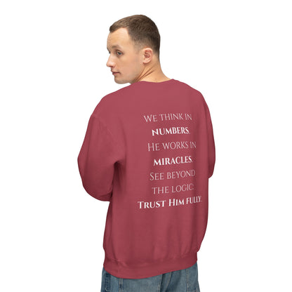 Trust Him Fully - Unisex crewneck sweatshirt