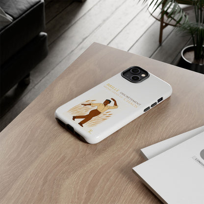 Brille discrètement with Image - Chic Phone Case white