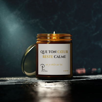 Que Ton Cœur Reste Calme -Calming Scented Candle