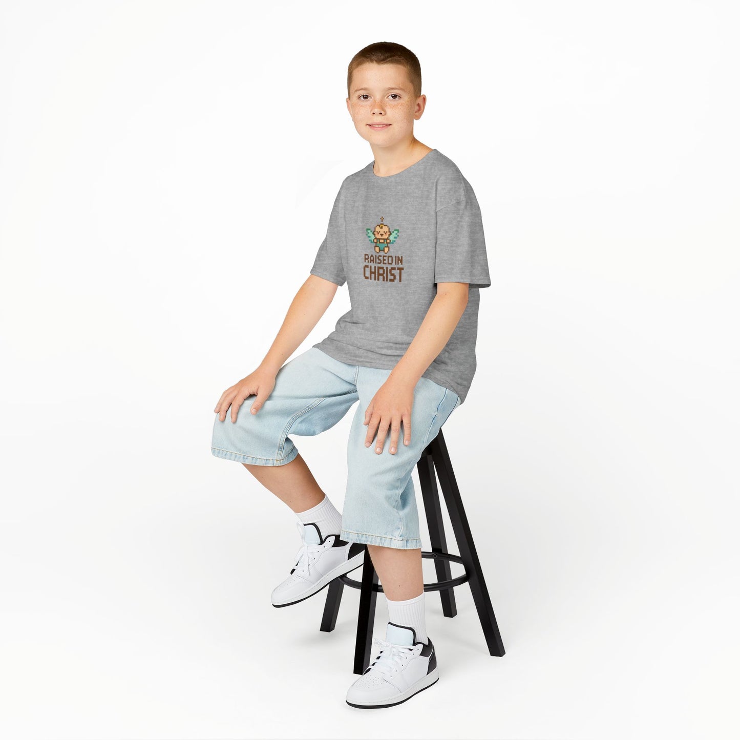 Raised in Christ Kids Tee