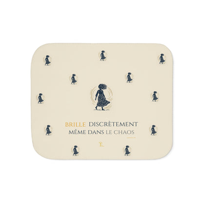 Brille discrètement - Cozy Sherpa Blanket - woman