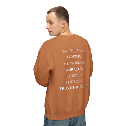 Trust Him Fully - Unisex crewneck sweatshirt