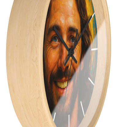 Smiling Jesus - Wall clock