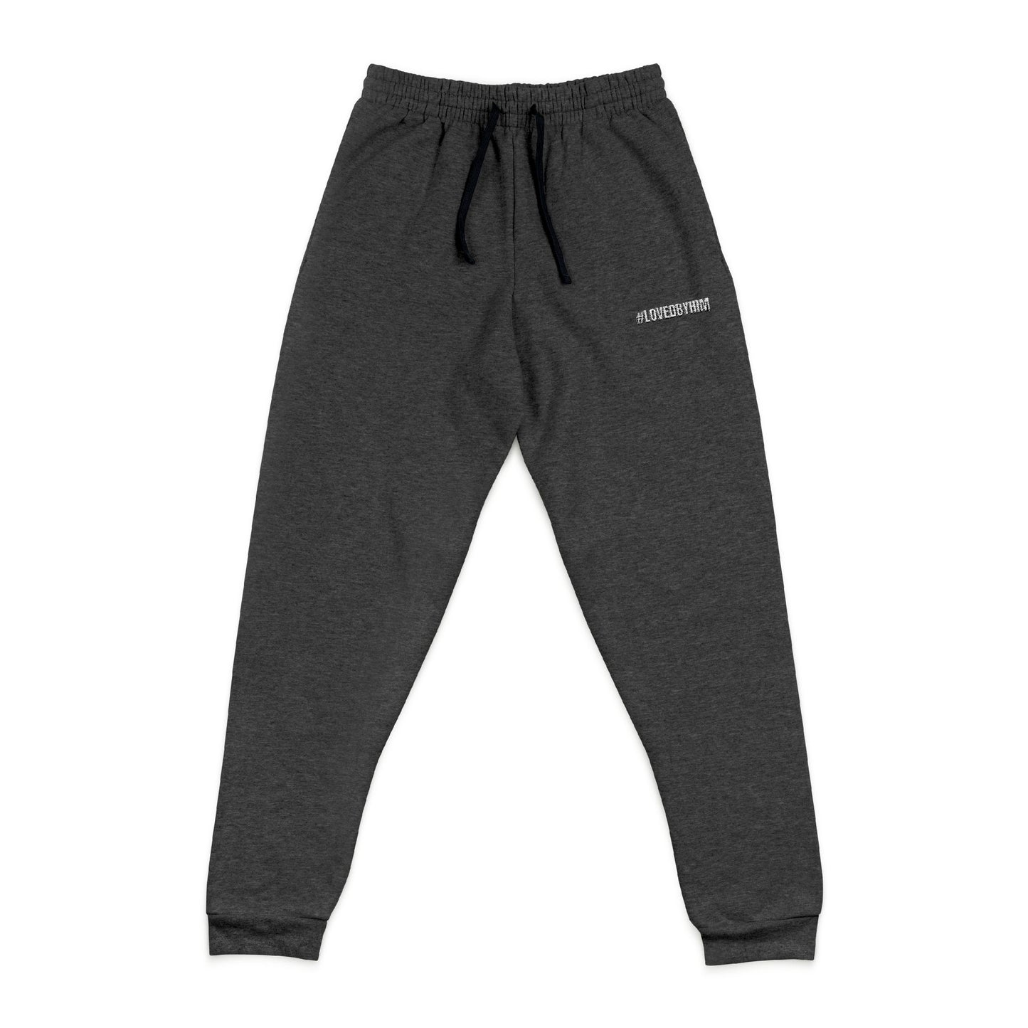 #LovedByHim - Embroidered joggers