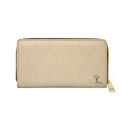 Tu n'as pas à tout porter seule - Chic Zipper Wallet -beige