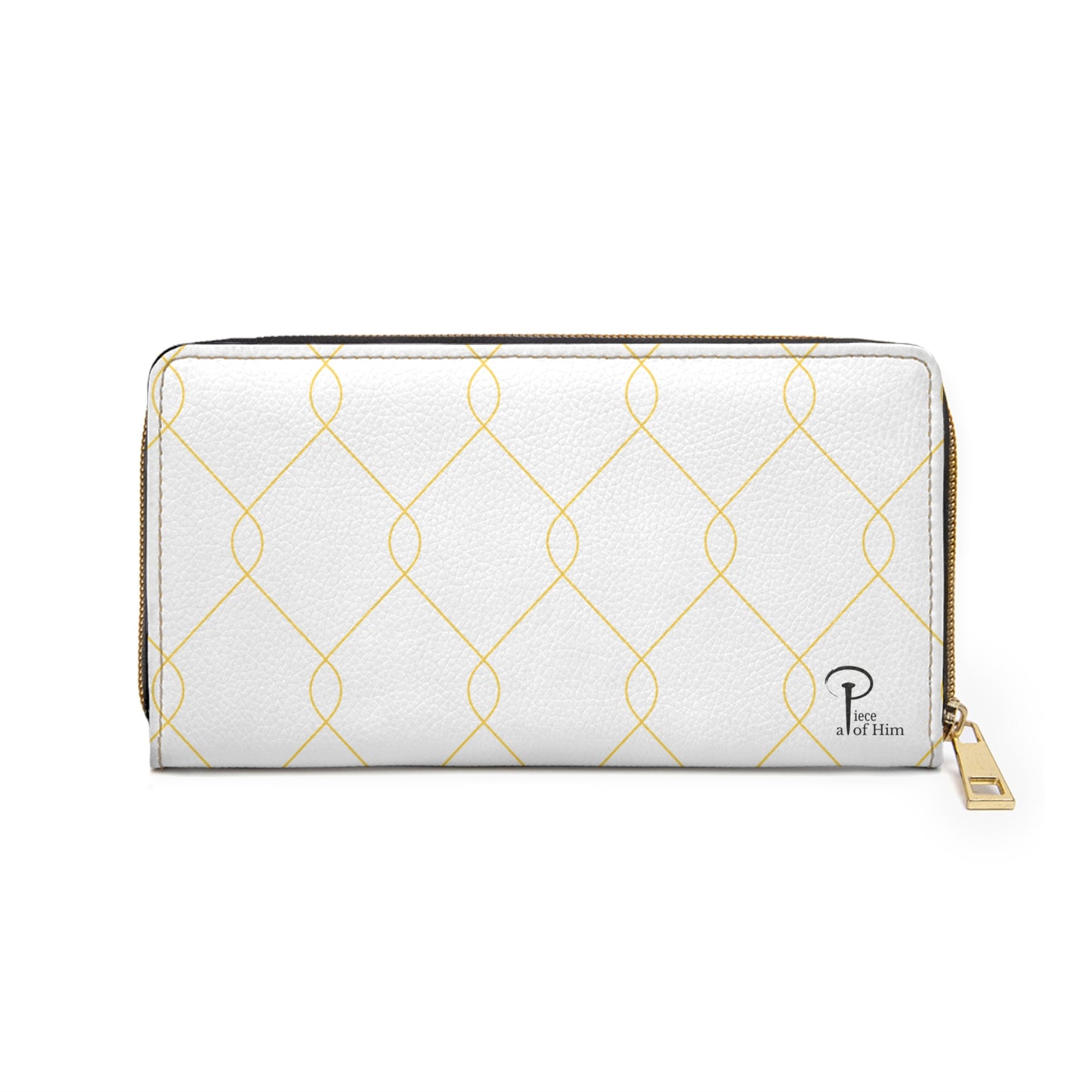 Tu n'as pas à tout porter seule - Chic Zipper Wallet -white