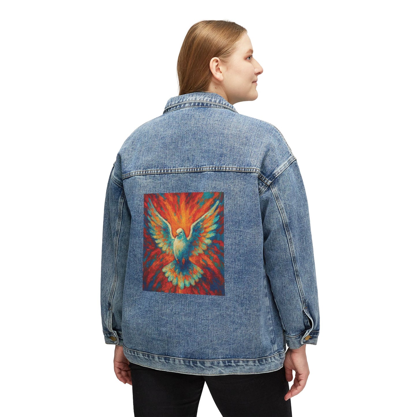 Spirit Descends Women's Denim Jacket