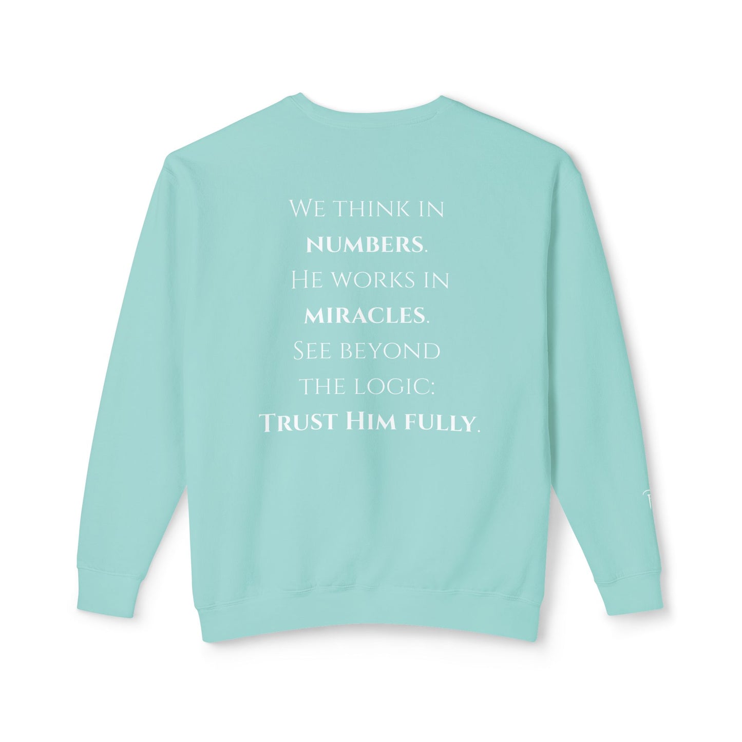 Trust Him Fully - Unisex crewneck sweatshirt