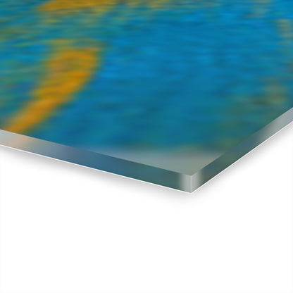 Jesus is smiling -Triptych acrylic prints