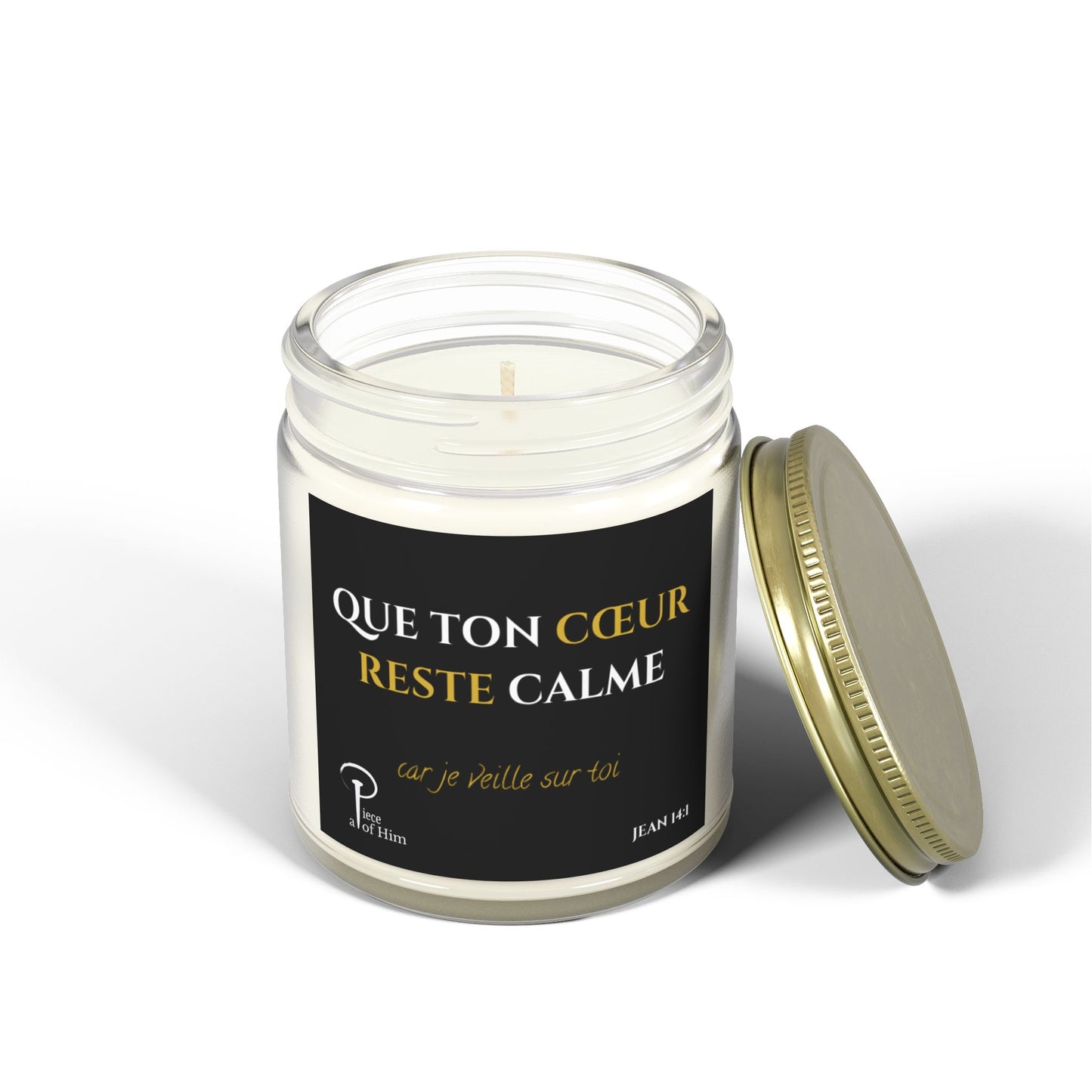 Que Ton Cœur Reste Calme -Calming Scented Candle