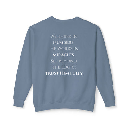 Trust Him Fully - Unisex crewneck sweatshirt