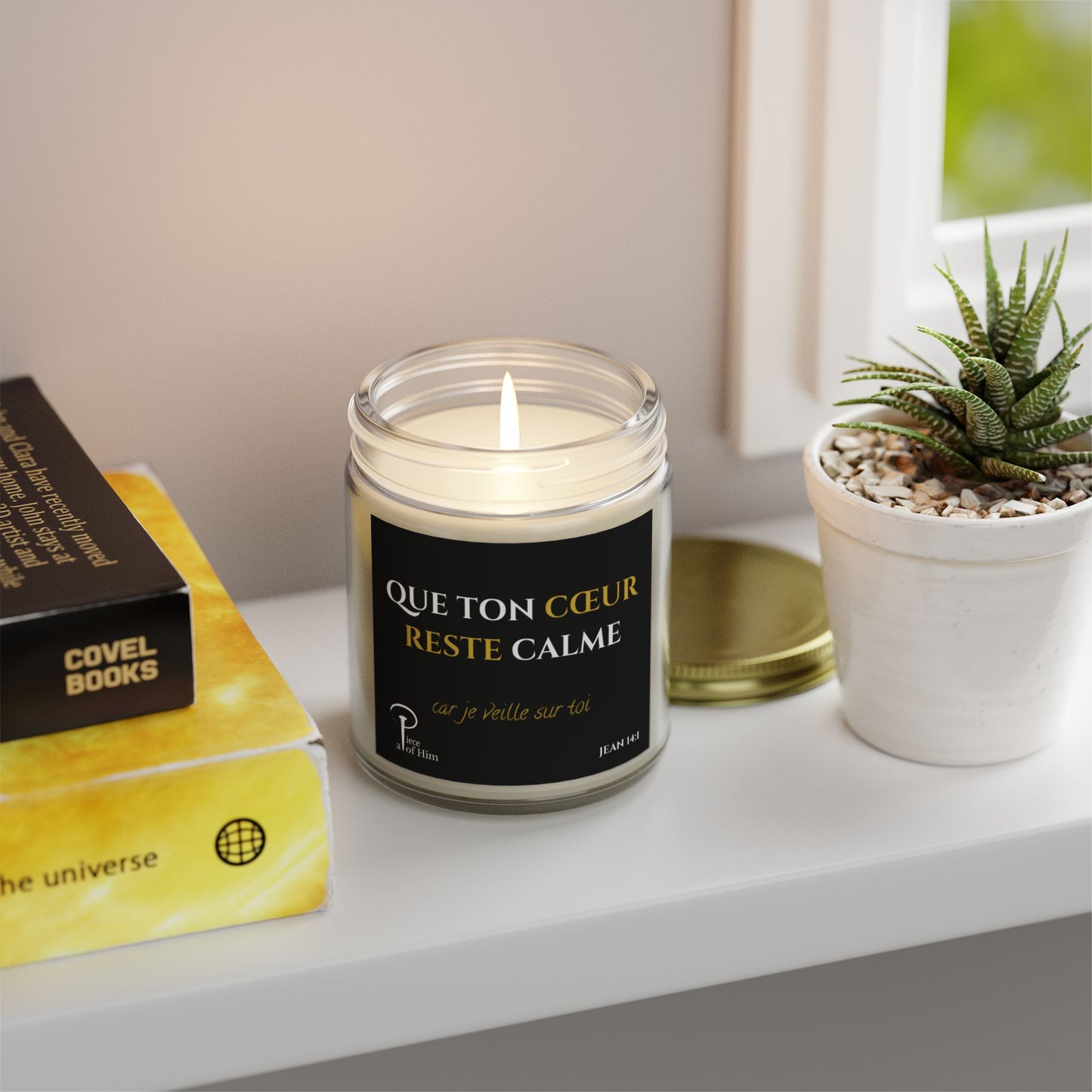 Que Ton Cœur Reste Calme -Calming Scented Candle