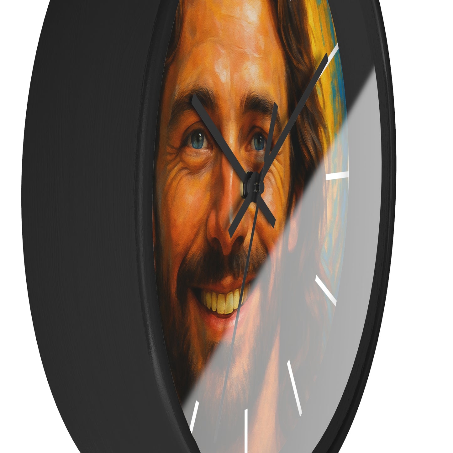Smiling Jesus - Wall clock