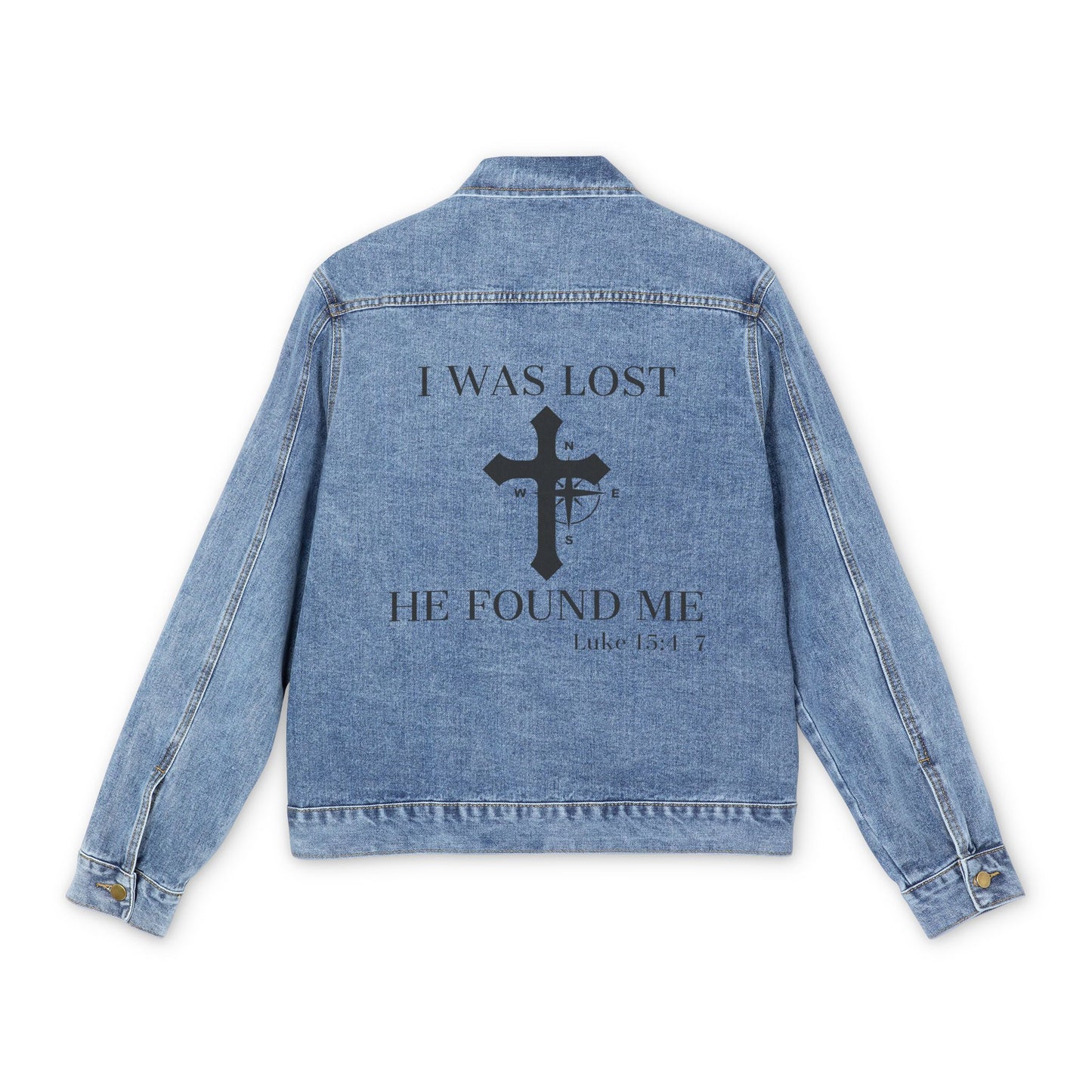 Found and Forgiven Men's Denim Jacket