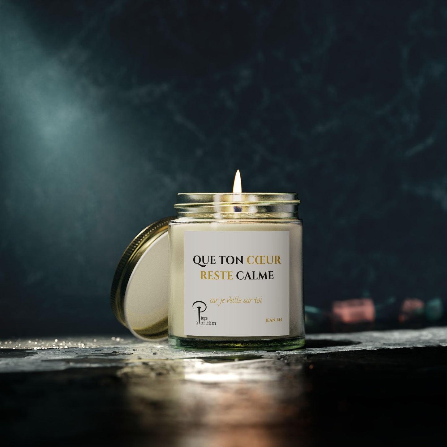 Que Ton Cœur Reste Calme -Calming Scented Candle