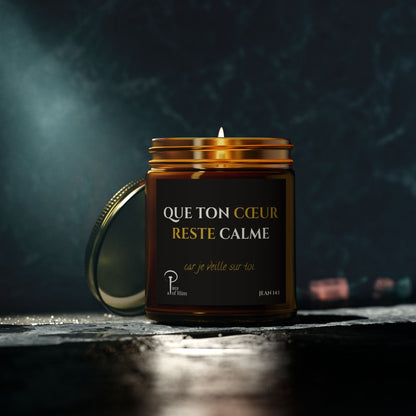 Que Ton Cœur Reste Calme -Calming Scented Candle