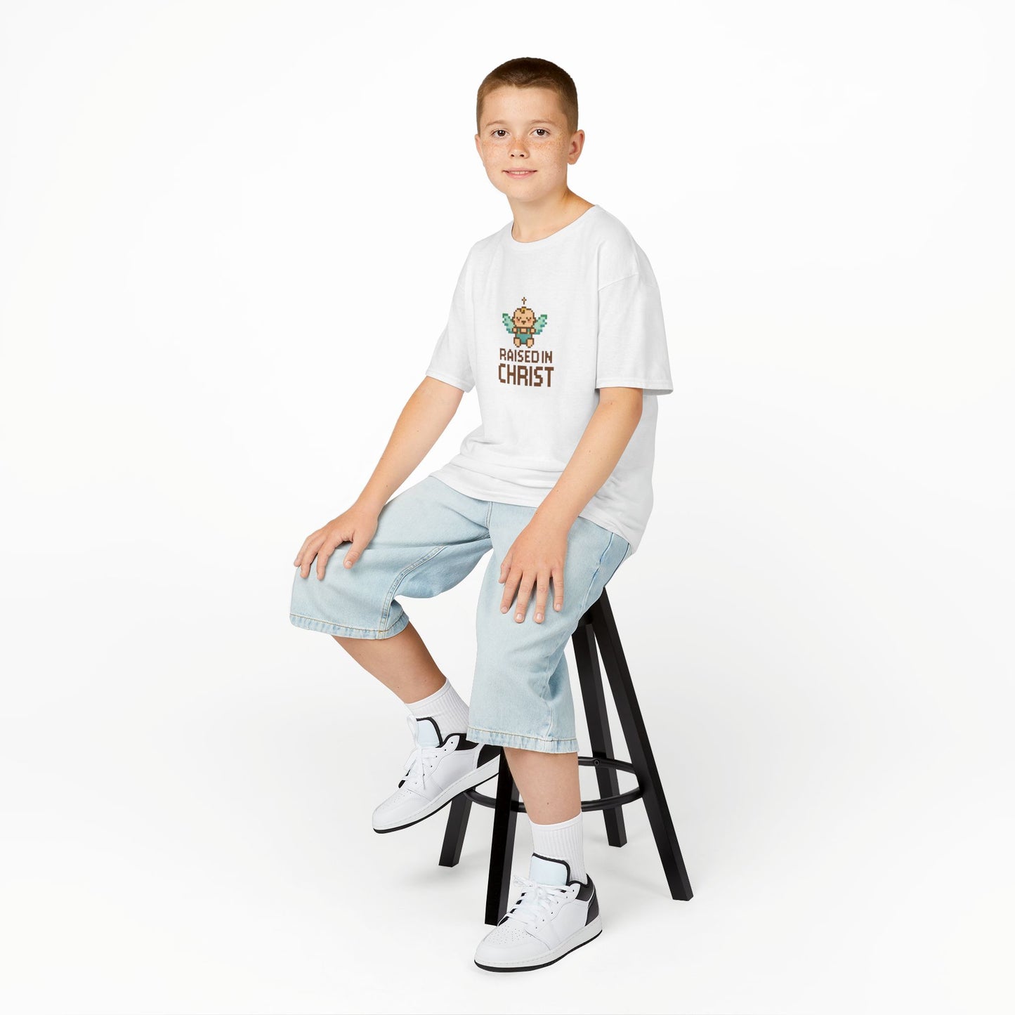 Raised in Christ Kids Tee