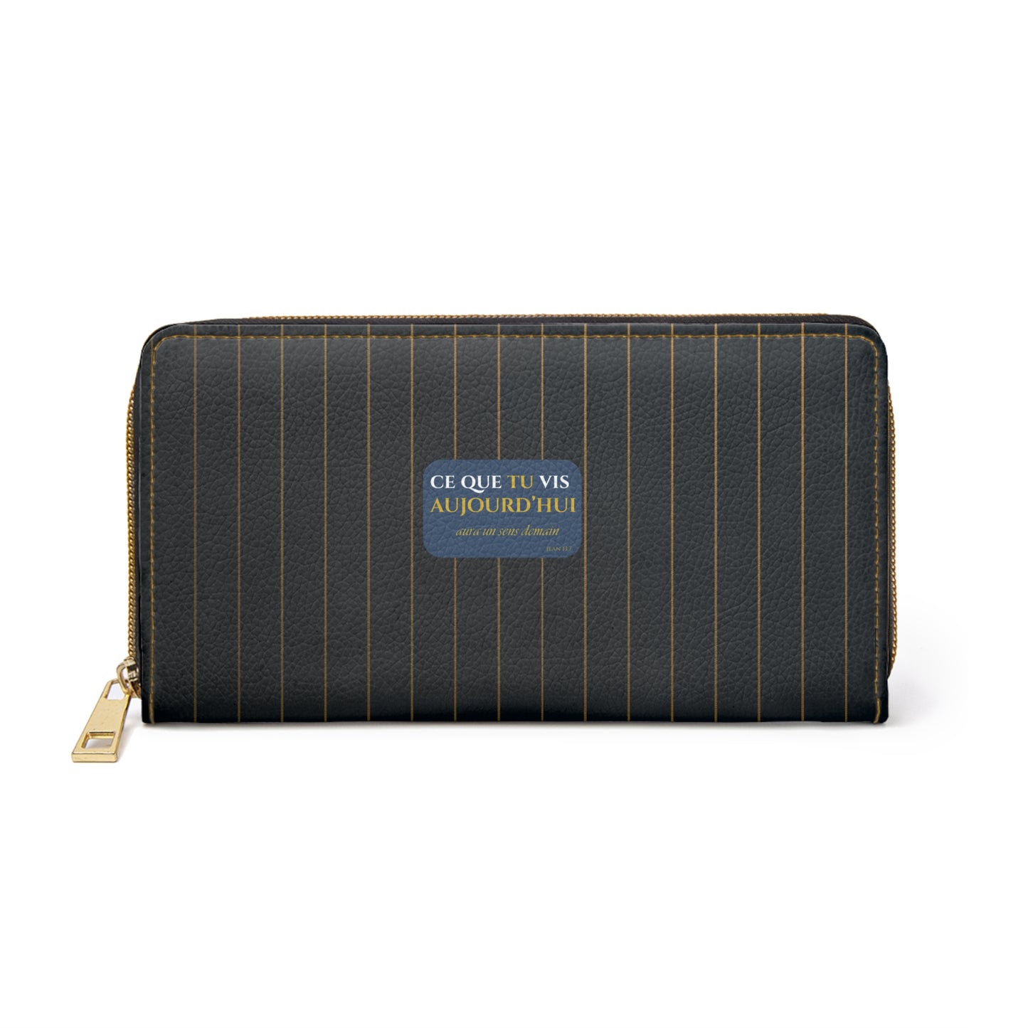 Ce que tu vis aujourd'hui - Chic Zipper Wallet - navy blue