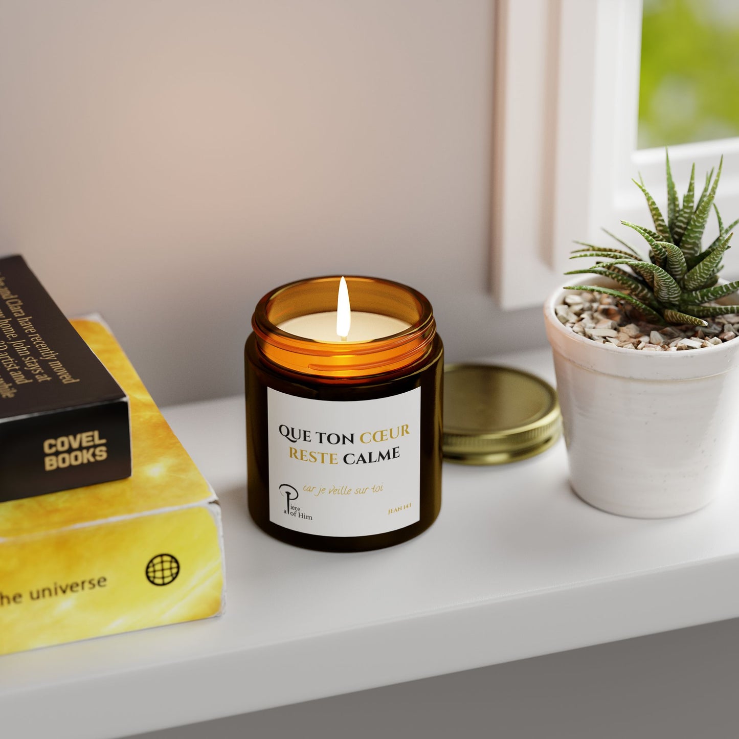 Que Ton Cœur Reste Calme -Calming Scented Candle
