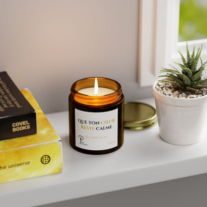 Que Ton Cœur Reste Calme -Calming Scented Candle