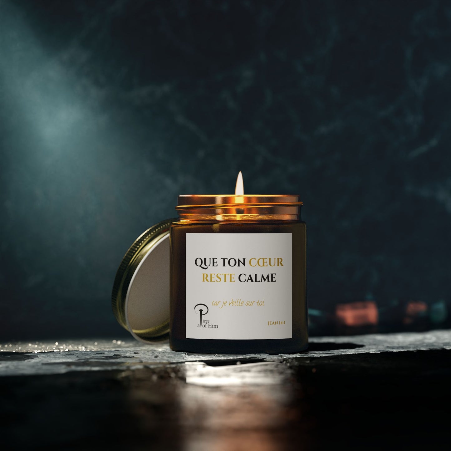 Que Ton Cœur Reste Calme -Calming Scented Candle