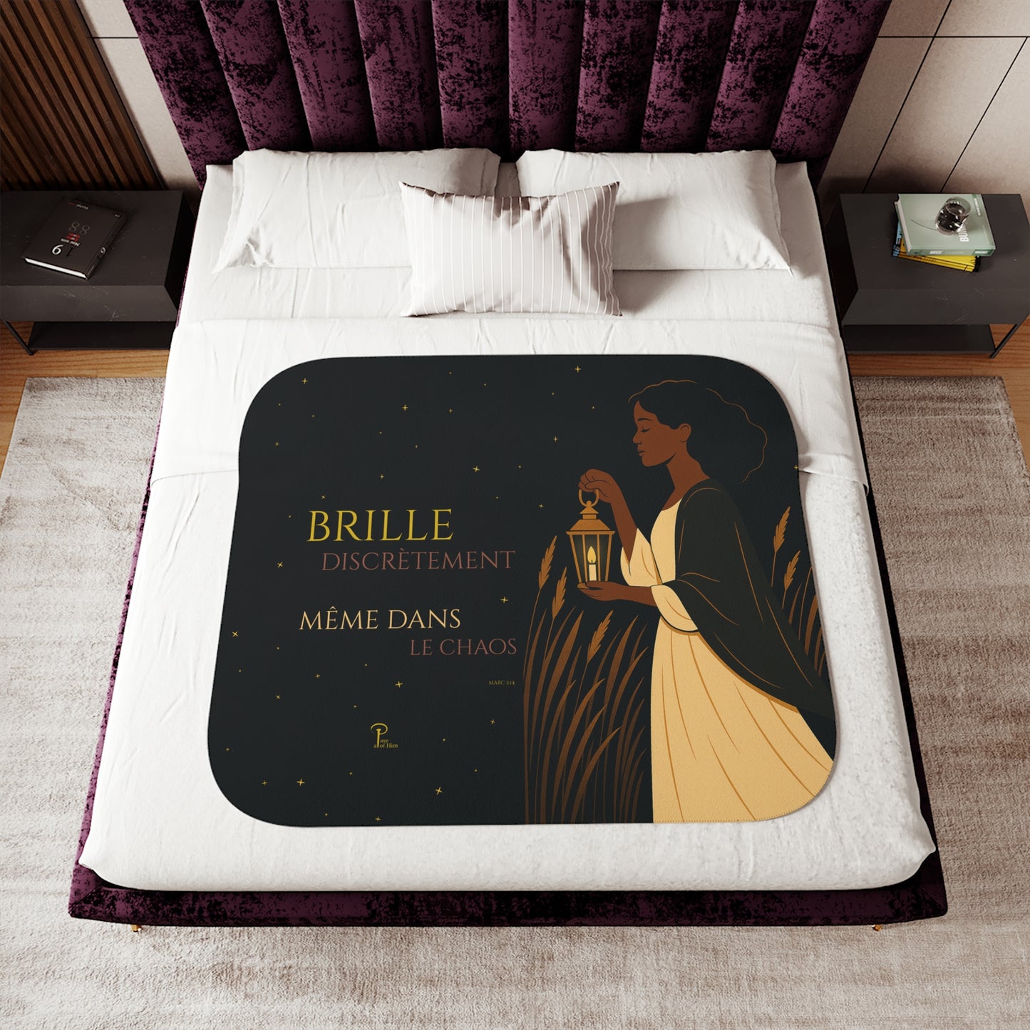 Brille discrètement - Cozy Sherpa Blanket- woman