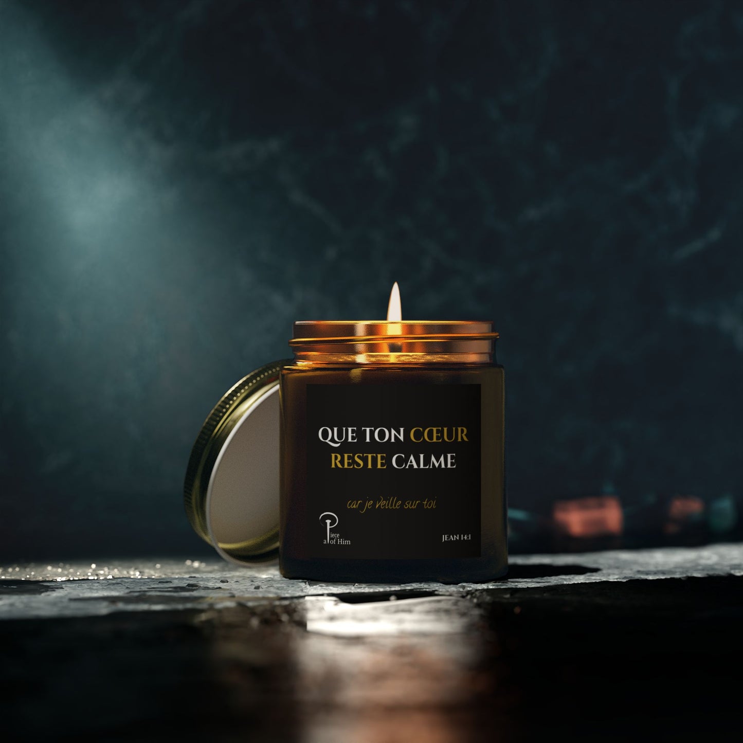 Que Ton Cœur Reste Calme -Calming Scented Candle
