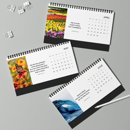 Every Season with John Paul II 2026 Desk Calendar