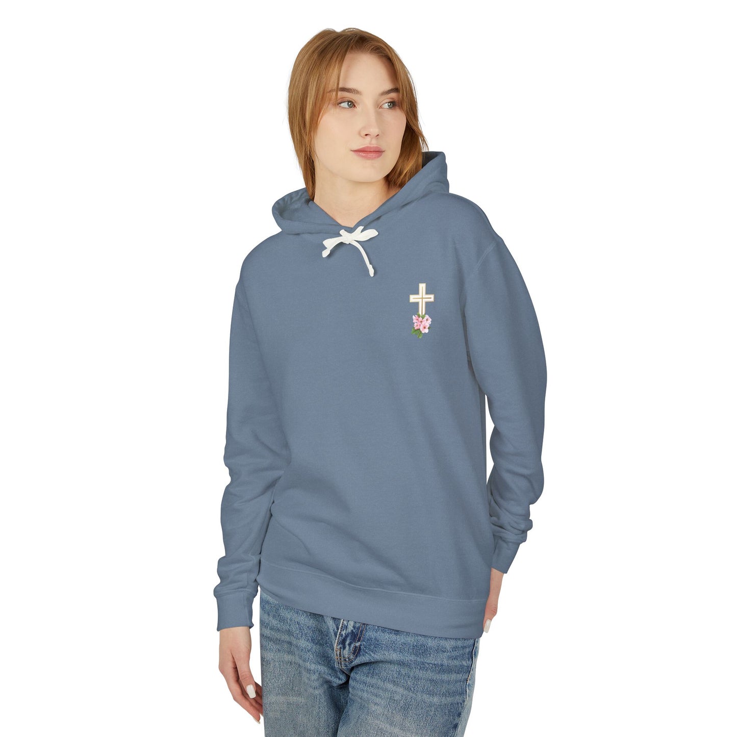 Cross & Roses - Fleece hoodie
