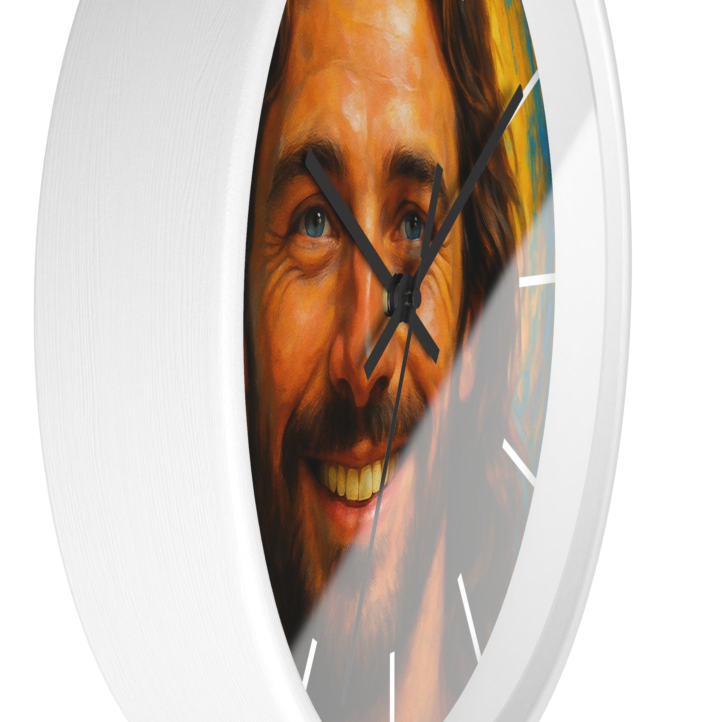 Smiling Jesus - Wall clock